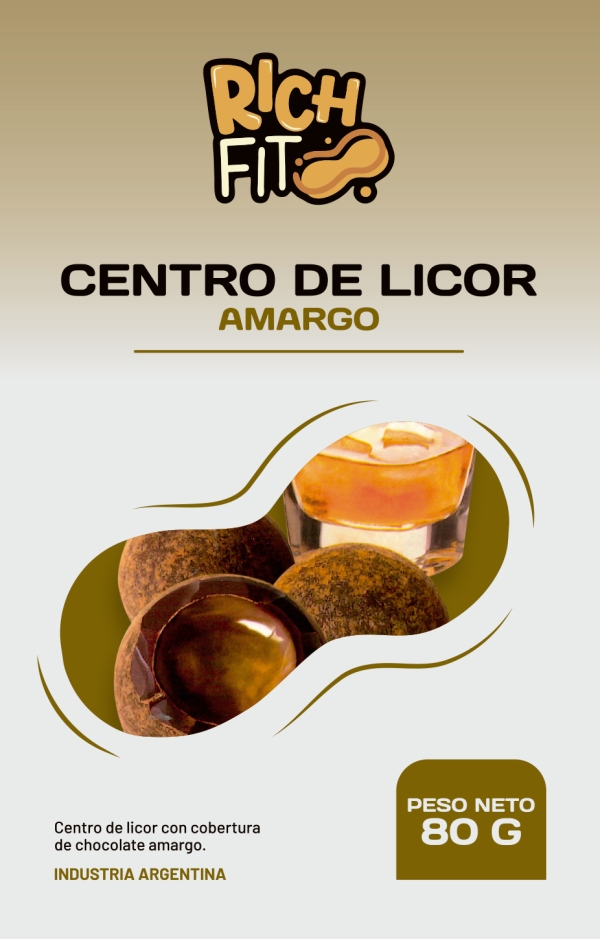 Centro de licor amargo